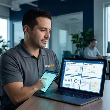 Software demo showing estimating workflow