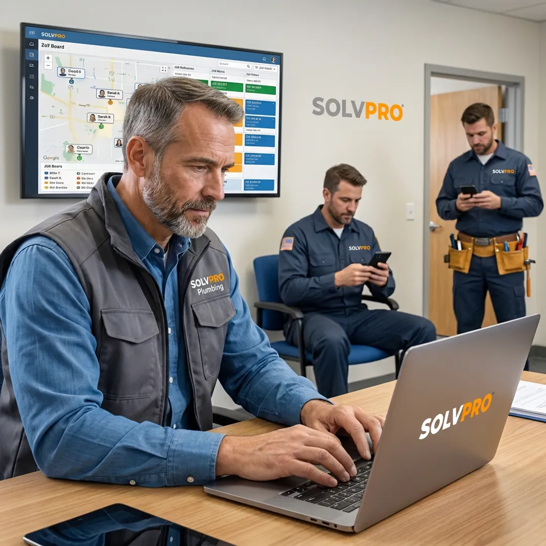 Plumbing Business Software for Scheduling and Dispatch