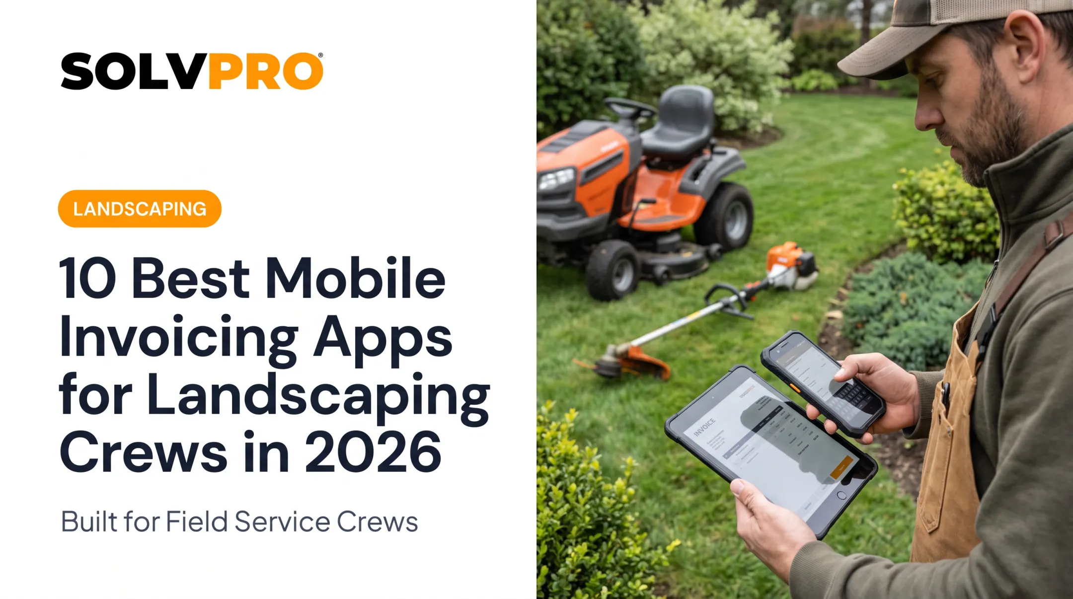 10 Best Mobile Invoicing Apps for Landscaping Crews in 2026