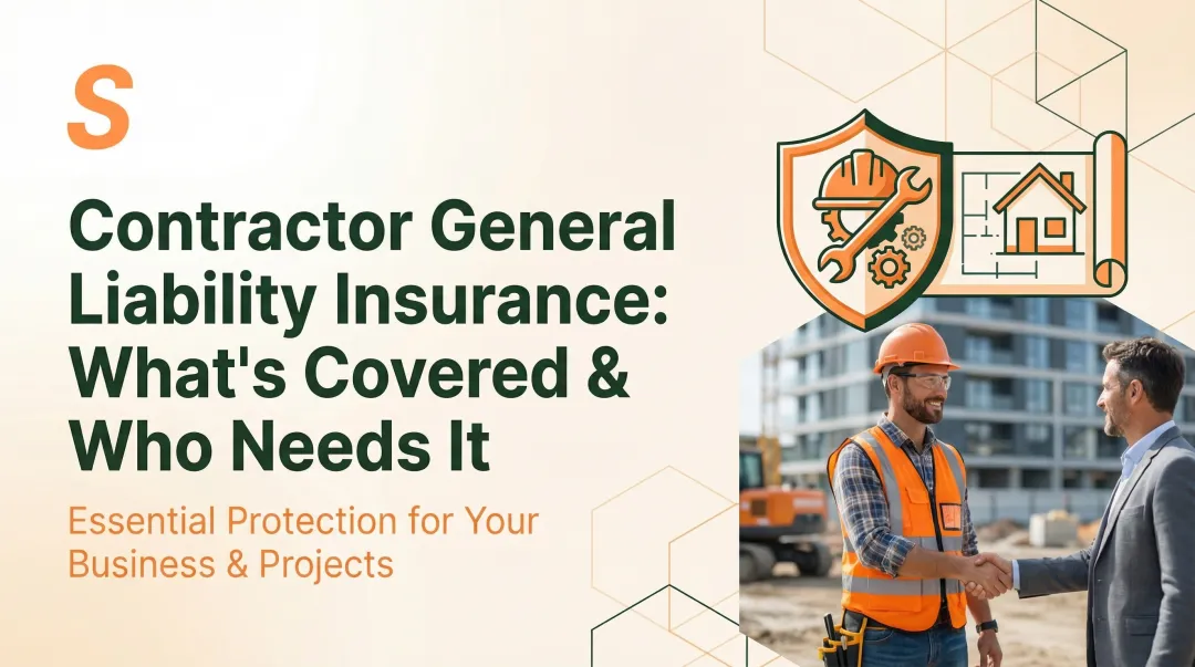Contractor General Liability Insurance: What's Covered & Who Needs It