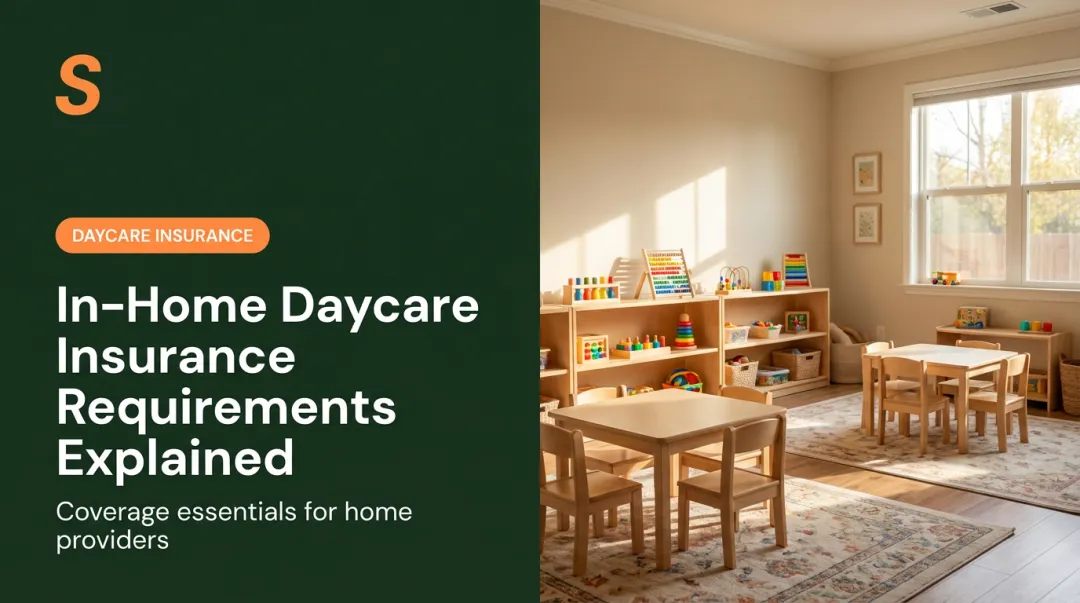 In-Home Daycare Insurance Requirements Explained