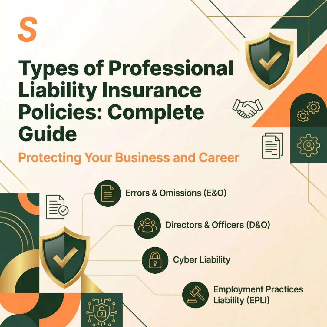Types of Professional Liability Insurance Policies: Complete Guide