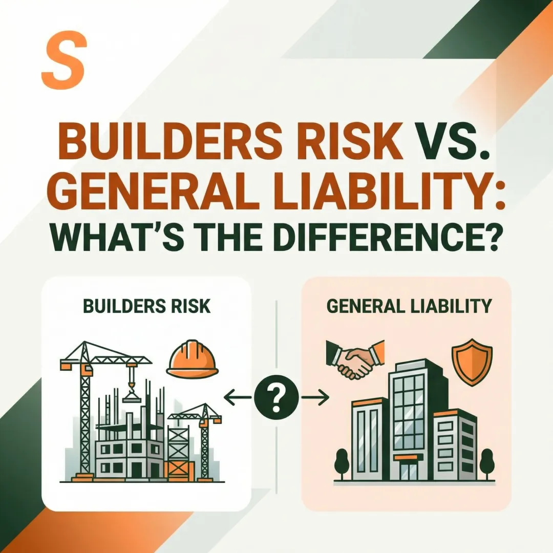Builders Risk vs. General Liability: What's the Difference?