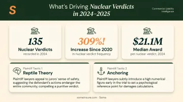 Nuclear verdict drivers social inflation TPLF and plaintiff trial tactics explained