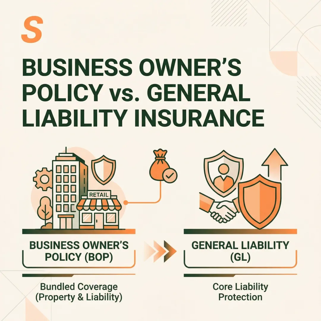 Business Owner's Policy vs. General Liability Insurance
