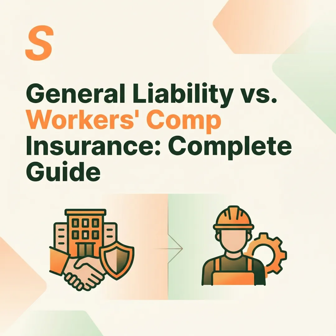 General Liability vs. Workers' Comp Insurance: Complete Guide