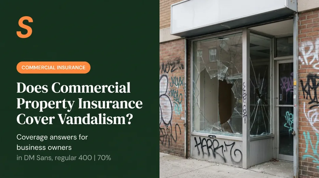 Does Commercial Property Insurance Cover Vandalism?