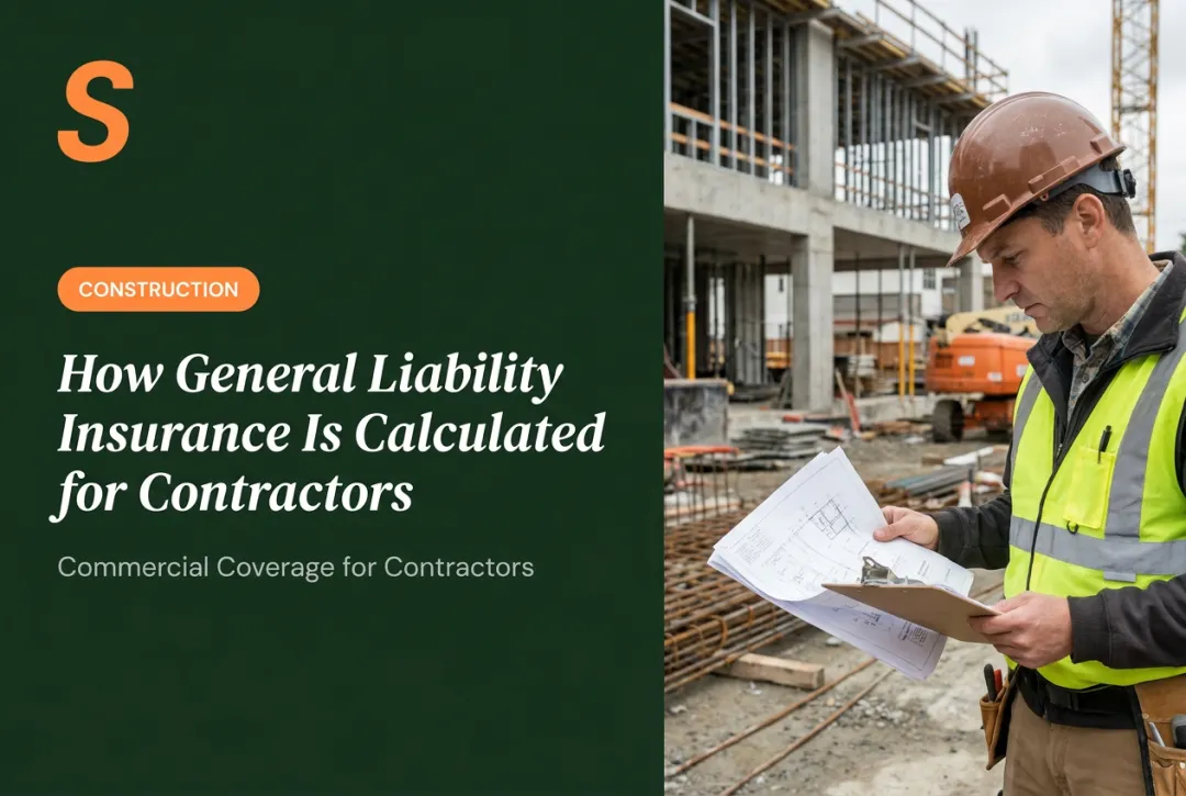 How General Liability Insurance Is Calculated for Contractors