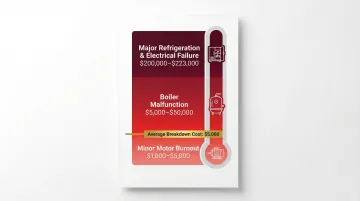 Restaurant equipment breakdown coverage costs from minor failure to major refrigeration loss