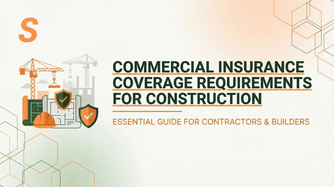 Commercial Insurance Coverage Requirements for Construction