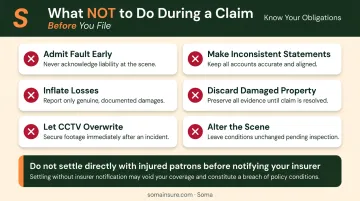 Six critical mistakes to avoid when filing a nightclub insurance claim