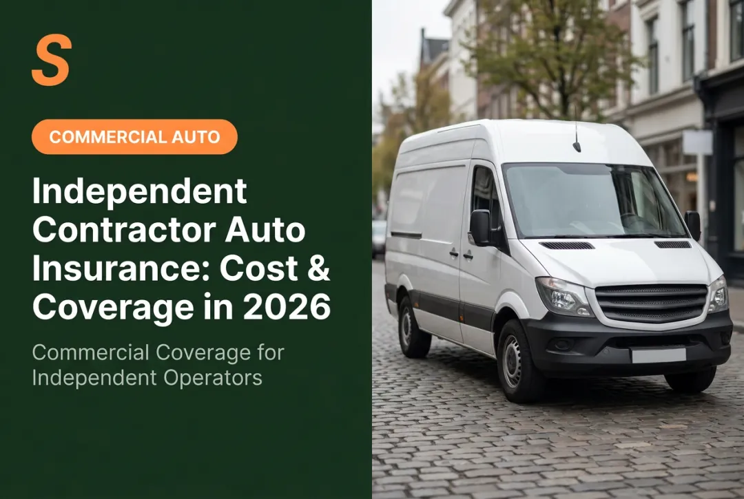 Independent Contractor Auto Insurance: Cost & Coverage in 2026