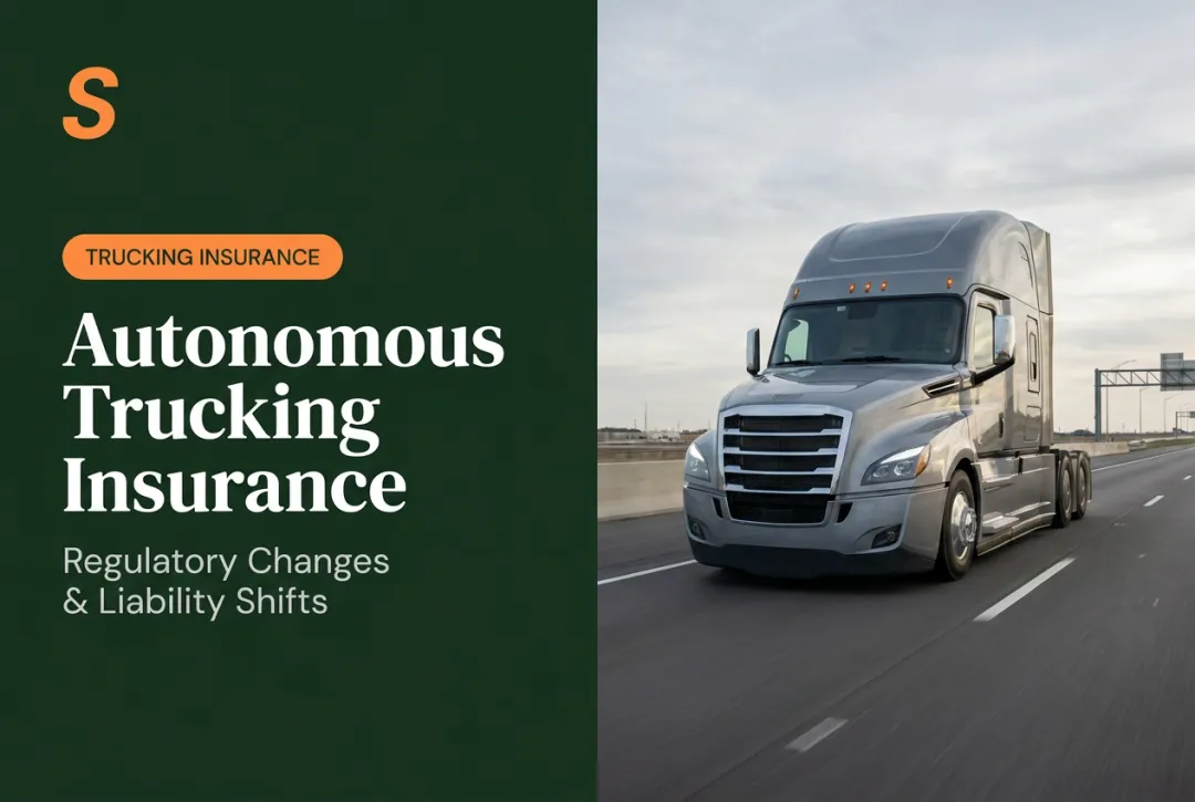 Autonomous Trucking Insurance: Regulatory Changes & Liability Shifts