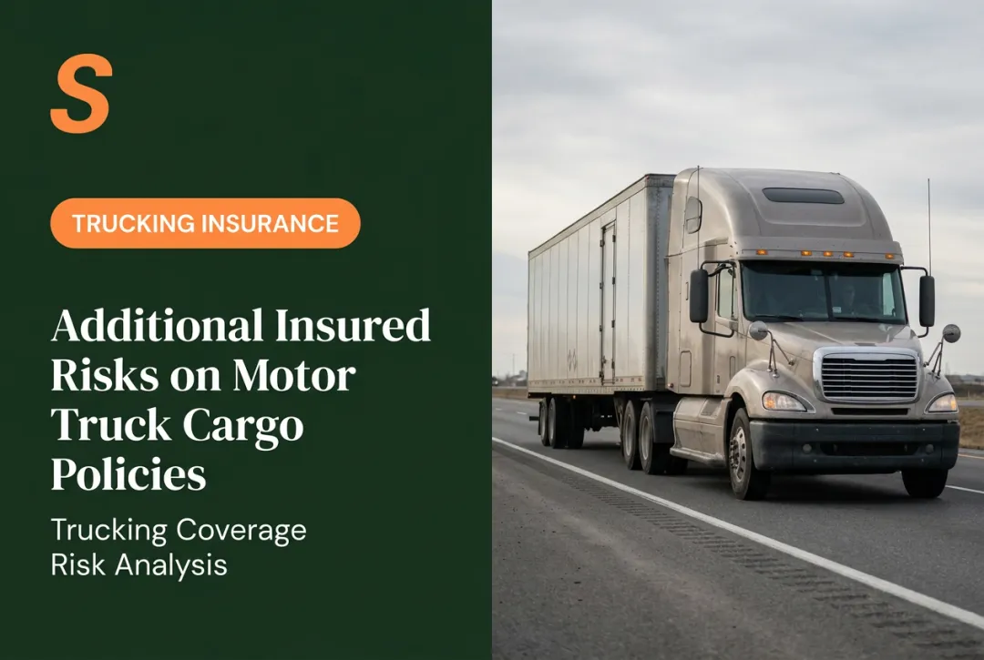 Additional Insured Risks on Motor Truck Cargo Policies