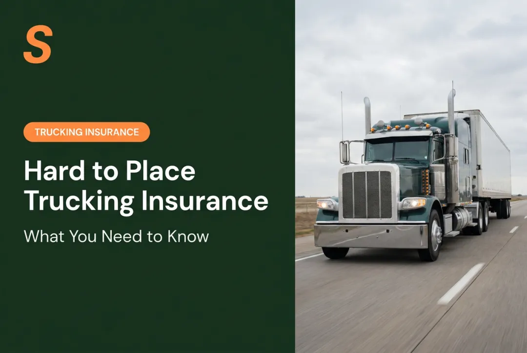 Hard to Place Trucking Insurance: What You Need to Know