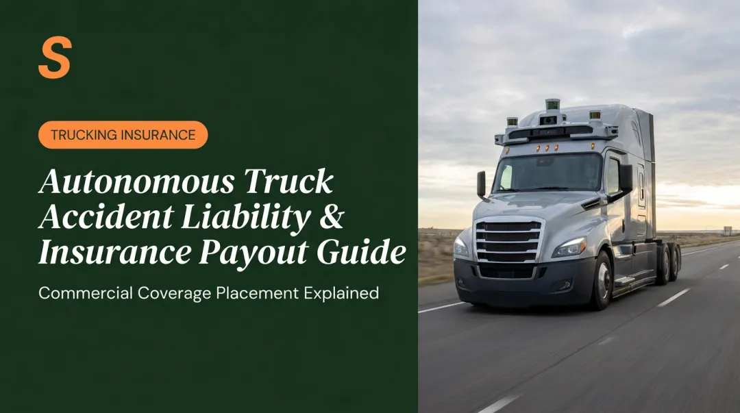 Autonomous Truck Accident Liability & Insurance Payout Guide
