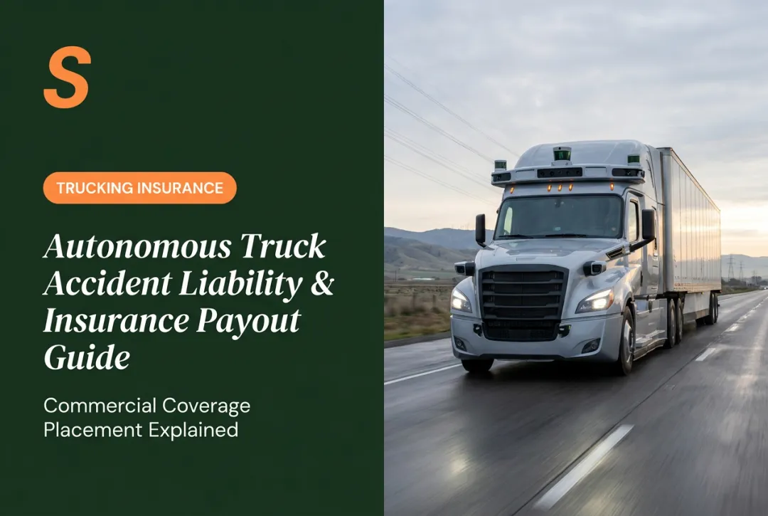 Autonomous Truck Accident Liability & Insurance Payout Guide