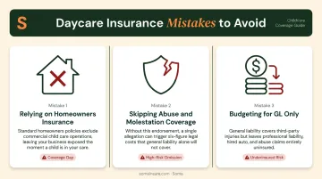 Three common daycare insurance mistakes that leave childcare providers underinsured