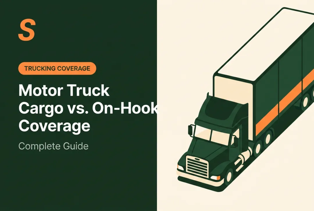 Motor Truck Cargo vs. On-Hook Coverage: Complete Guide