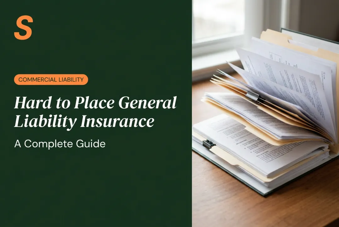 Hard to Place General Liability Insurance: A Complete Guide