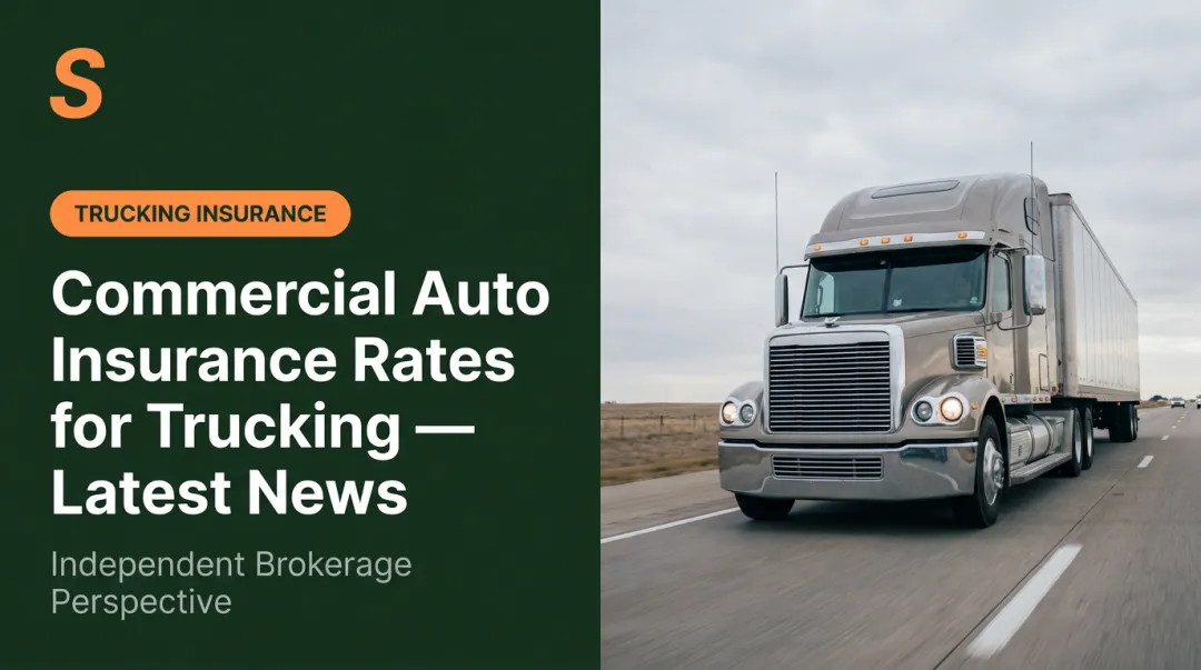 Commercial Auto Insurance Rates for Trucking — Latest News