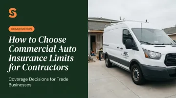 How to Choose Commercial Auto Insurance Limits for Contractors