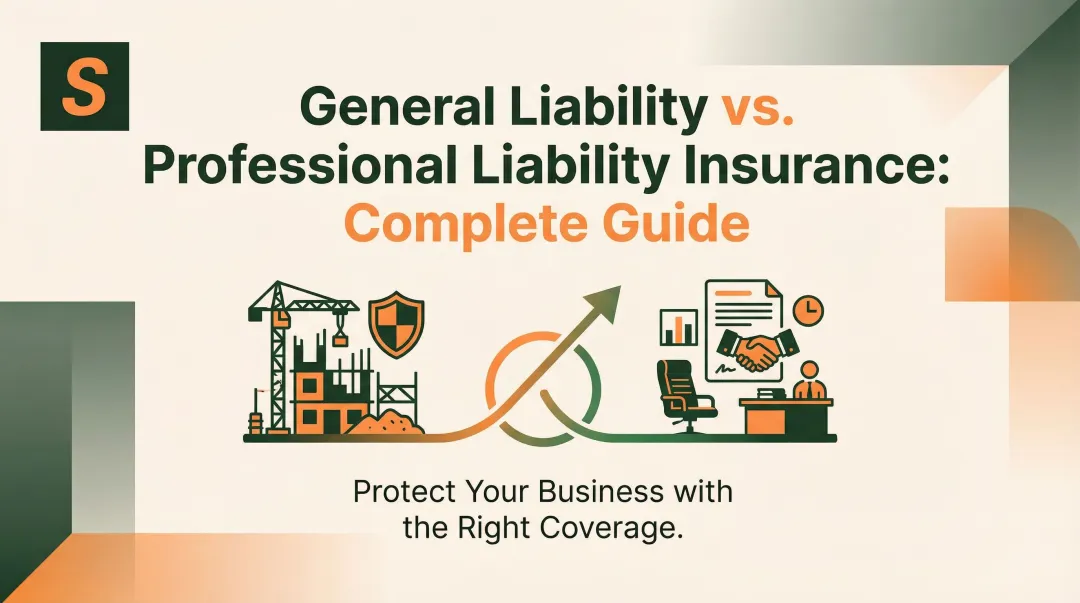 General Liability vs. Professional Liability Insurance: Complete Guide