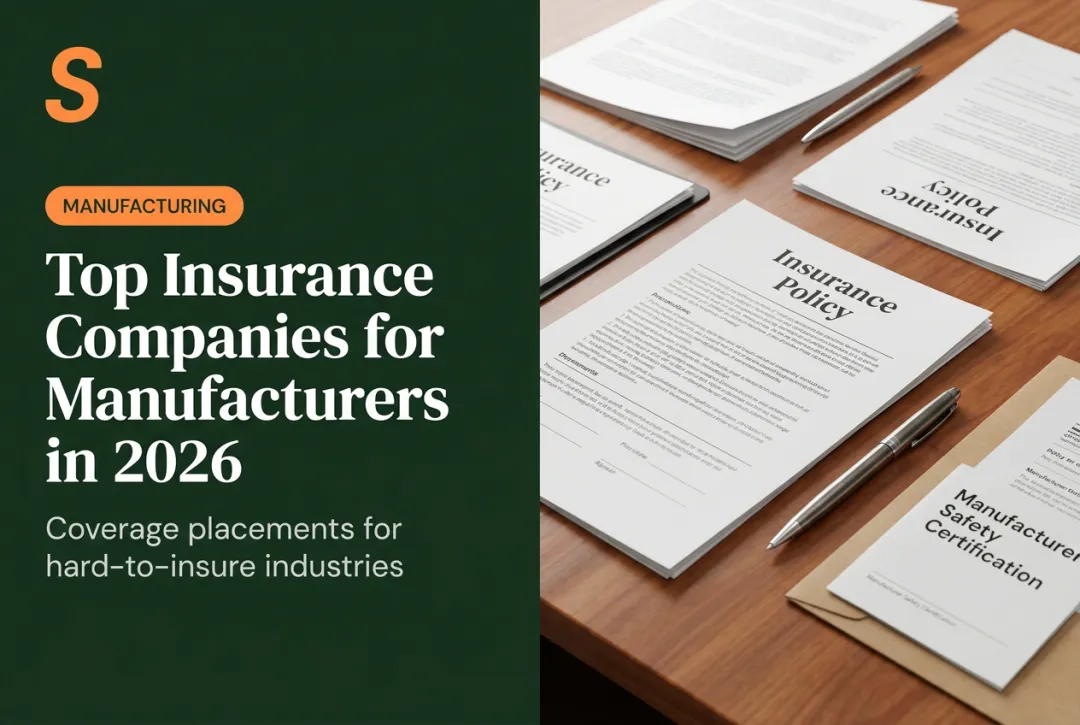 Top Insurance Companies for Manufacturers in 2026