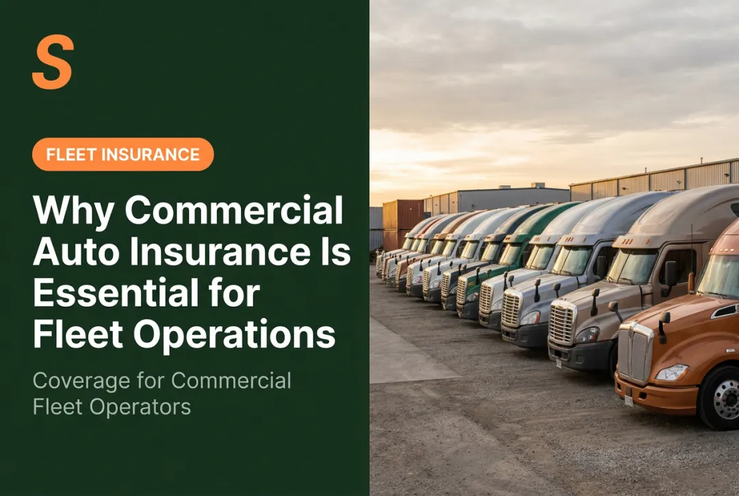 Why Commercial Auto Insurance Is Essential for Fleet Operations