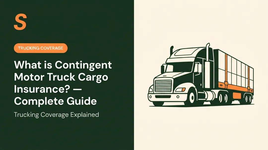 What is Contingent Motor Truck Cargo Insurance? — Complete Guide