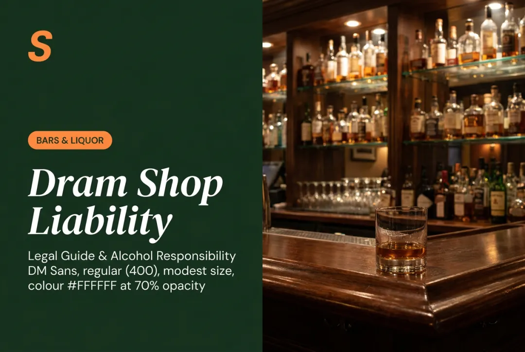 Dram Shop Liability: Legal Guide & Alcohol Responsibility