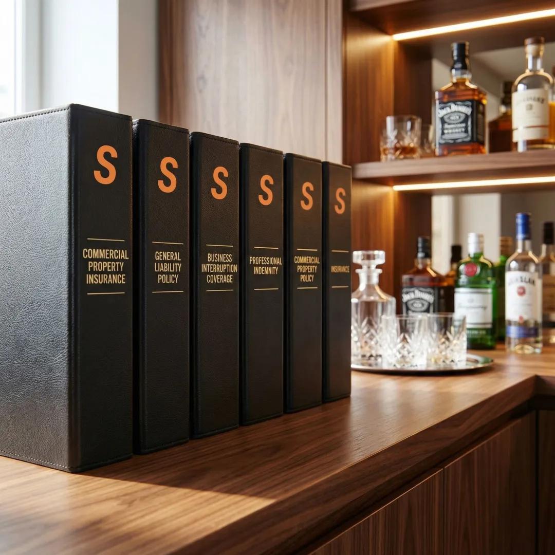 Specialty insurance coverage documents for a bar and tavern establishment