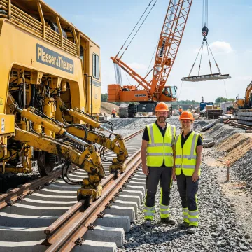 Railroad contractor equipment and property protected by specialist insurance coverage