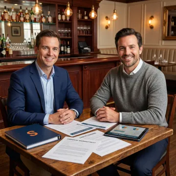 Soma insurance specialist reviewing restaurant coverage options