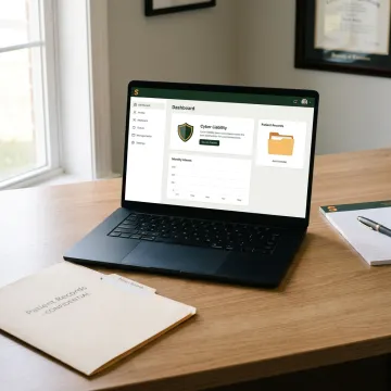 A digital shield icon protecting a patient's confidential therapy file.