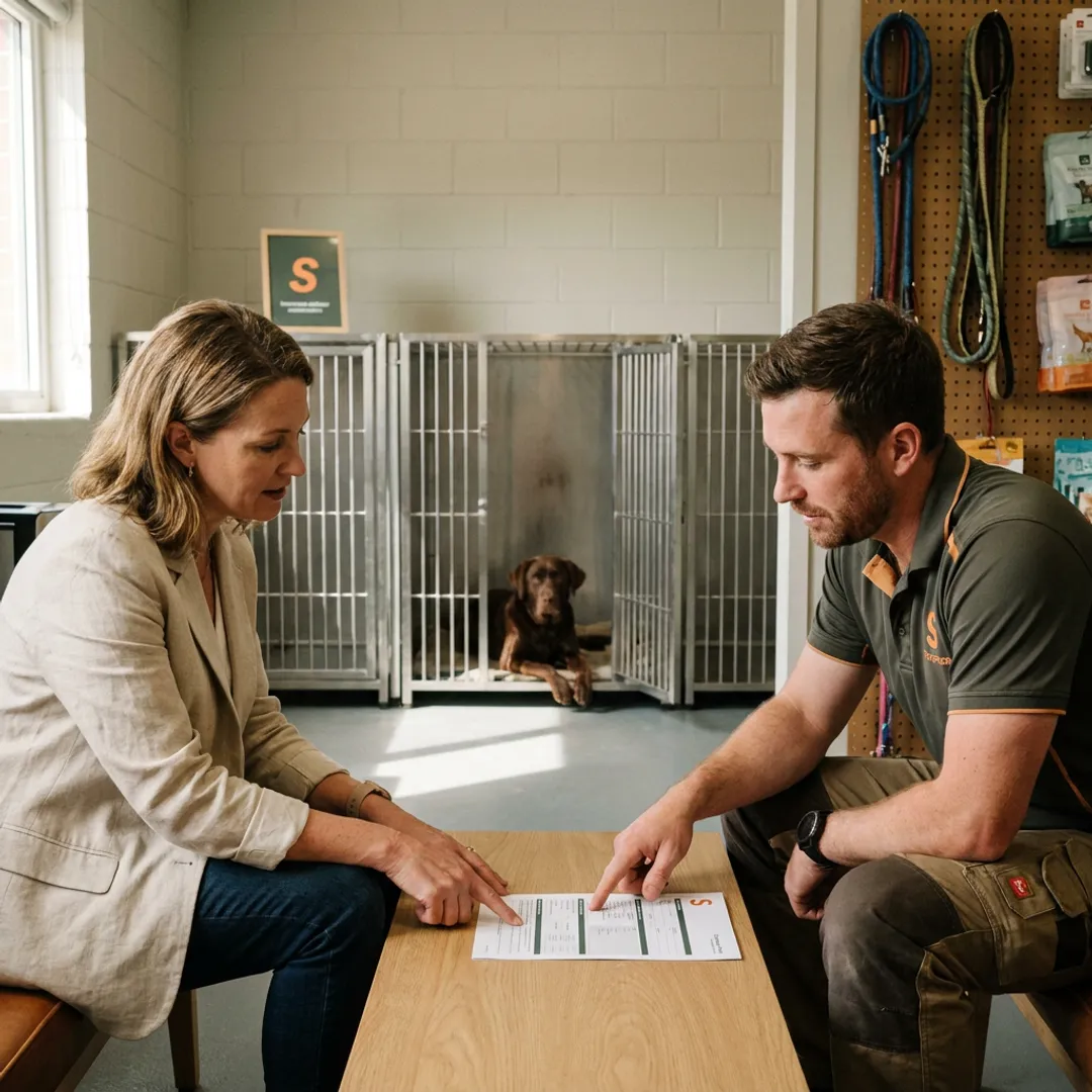 Insurance review for dog daycare owner