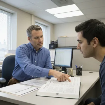 An insurance expert reviewing a policy document for a cigar bar owner.