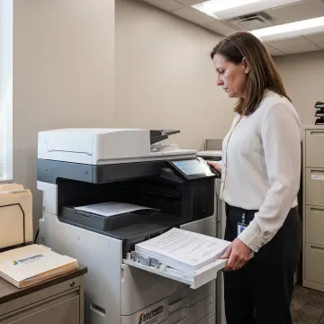 Government office document printing