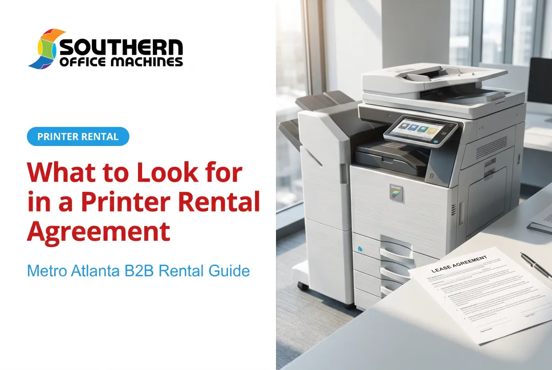 What to Look for in a Printer Rental Agreement