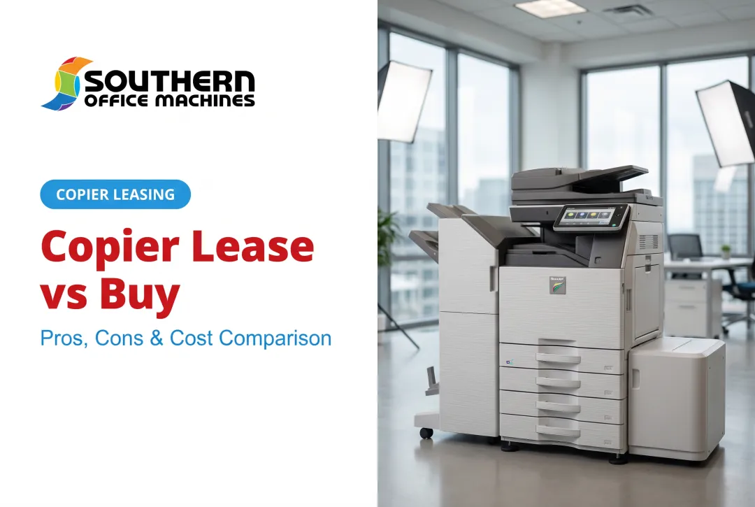 Copier Lease vs Buy: Pros, Cons & Cost Comparison
