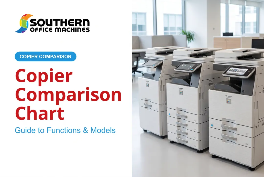 Copier Comparison Chart: Guide to Functions & Models