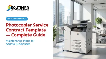 Photocopier Service Contract Template — Complete Guide