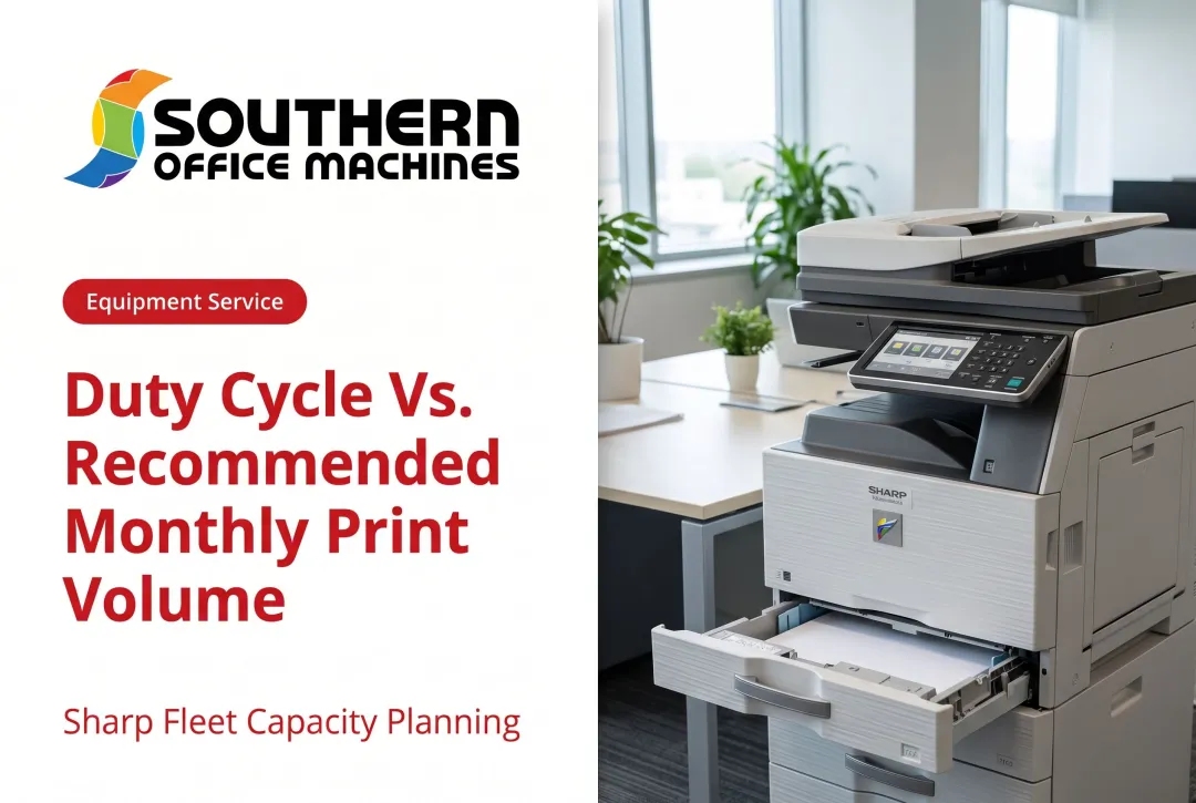 Duty Cycle vs. Recommended Monthly Print Volume