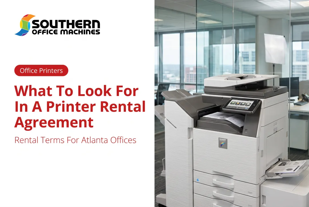 What to Look for in a Printer Rental Agreement