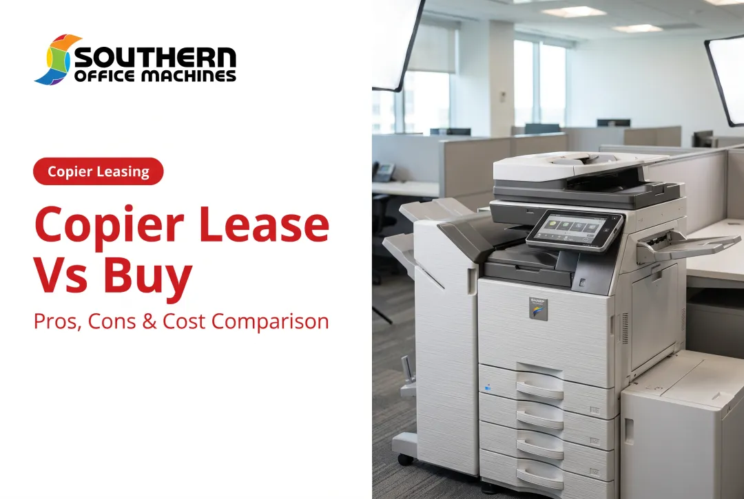 Copier Lease vs Buy: Pros, Cons & Cost Comparison