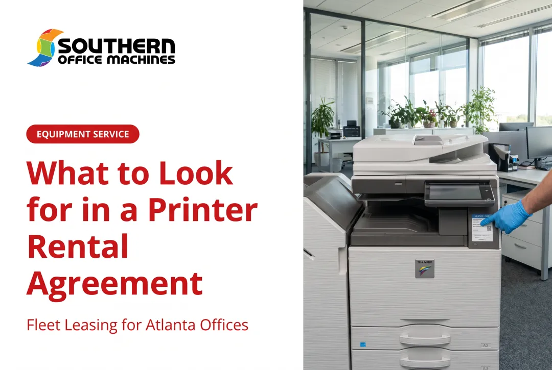 What to Look for in a Printer Rental Agreement