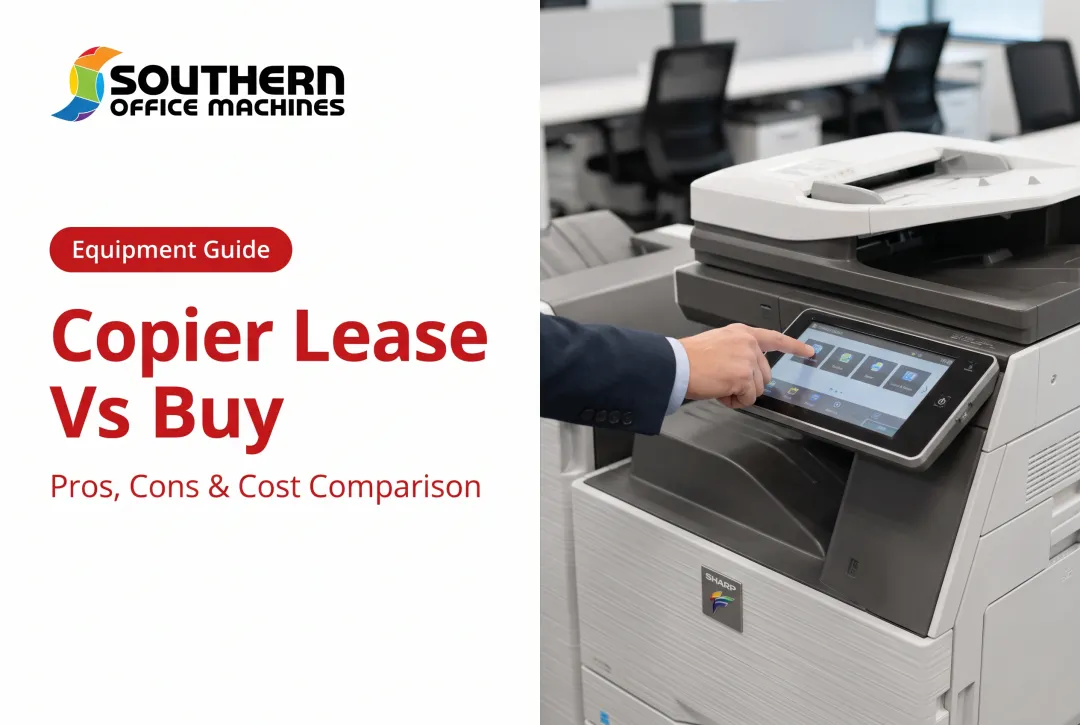 Copier Lease vs Buy: Pros, Cons & Cost Comparison