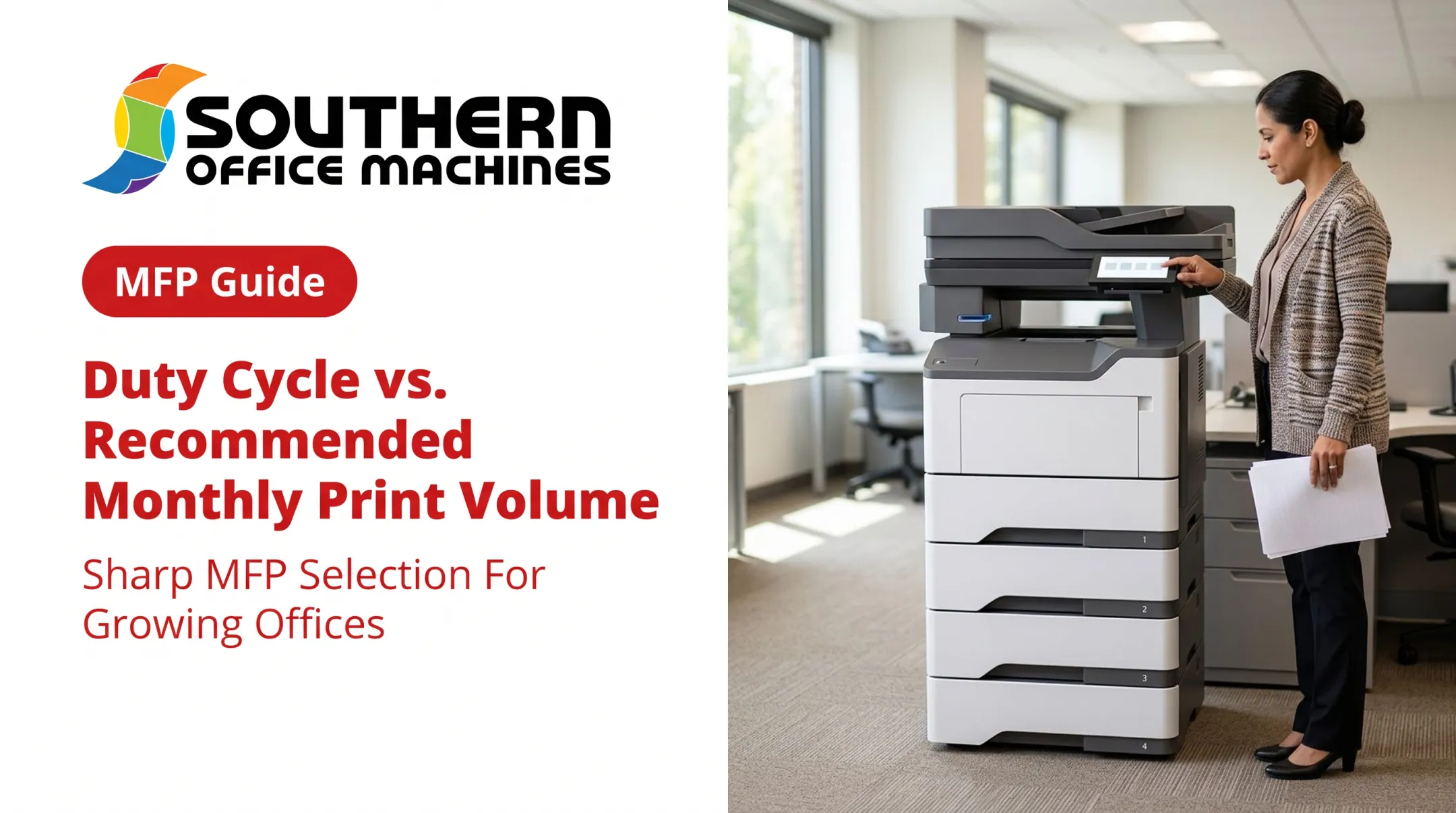 Duty Cycle vs. Recommended Monthly Print Volume