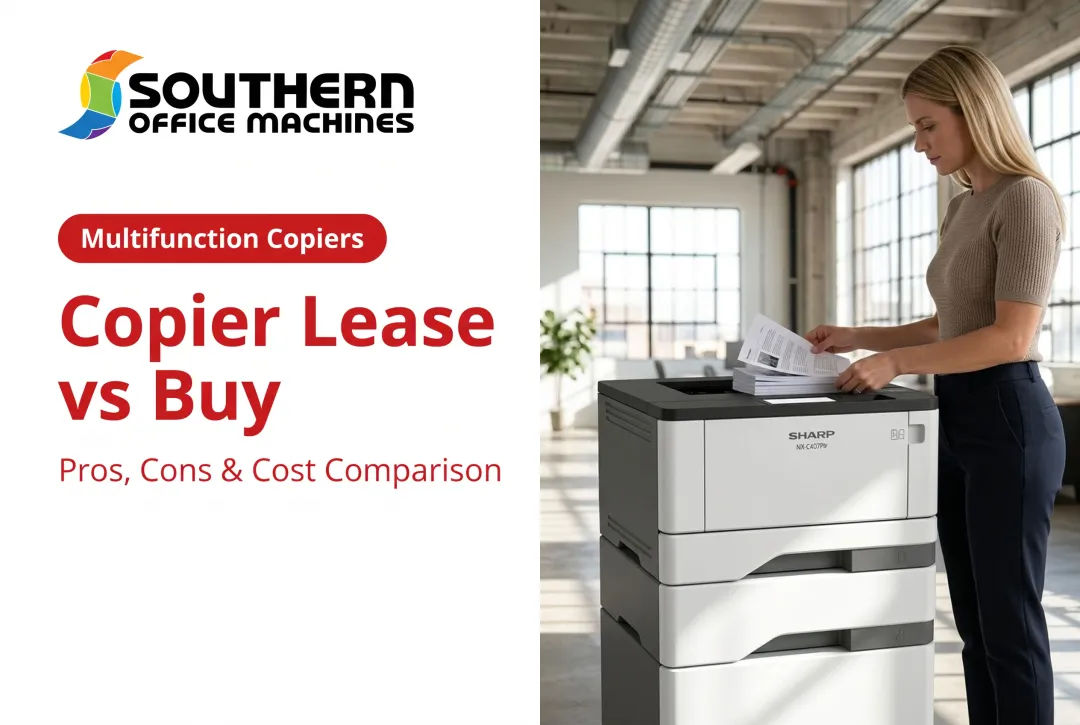 Copier Lease vs Buy: Pros, Cons & Cost Comparison