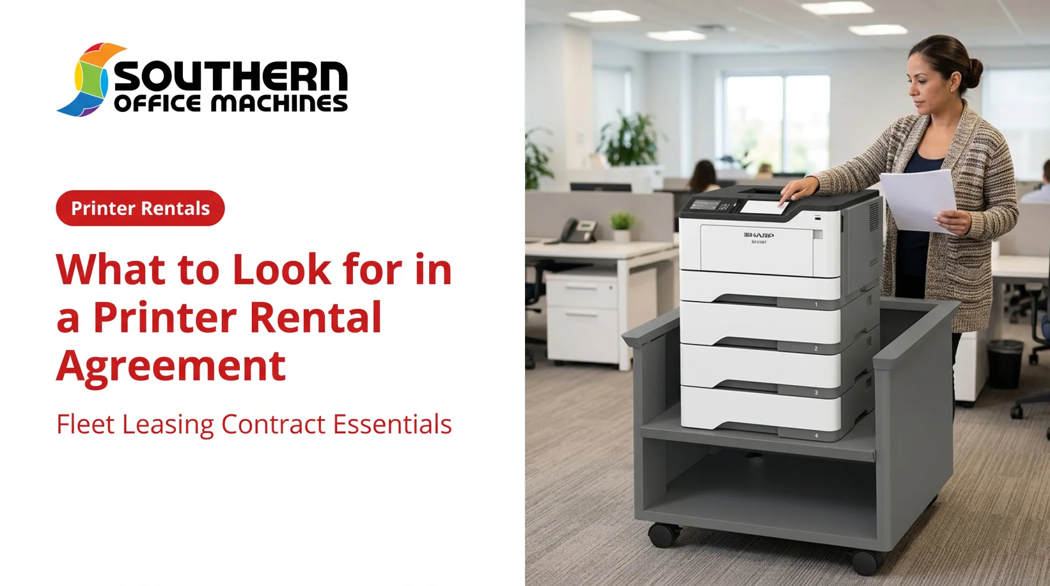 What to Look for in a Printer Rental Agreement